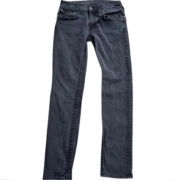 True Religion Other - True Religion Men’s Jeans size 31 Faded Black Rocco Relaxed Skinny Straight Leg